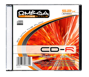 Płyta CD-R 700MB X52 Freestyle Omega 