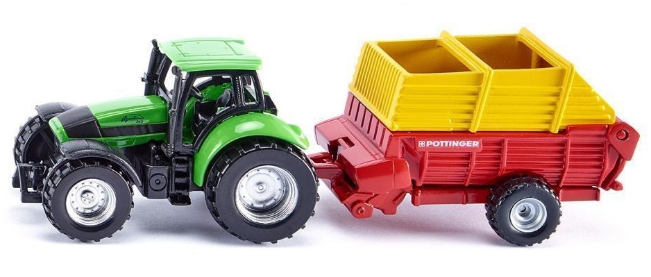 Traktor z ładowarką Pottinger metalowy SIKU Trefl