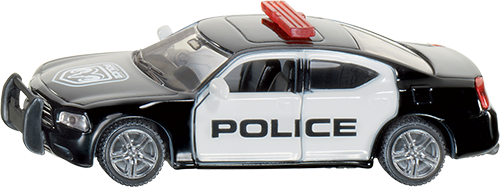 Auto Amerykański wóz policyjny 8cm metalowe SIKU Trefl