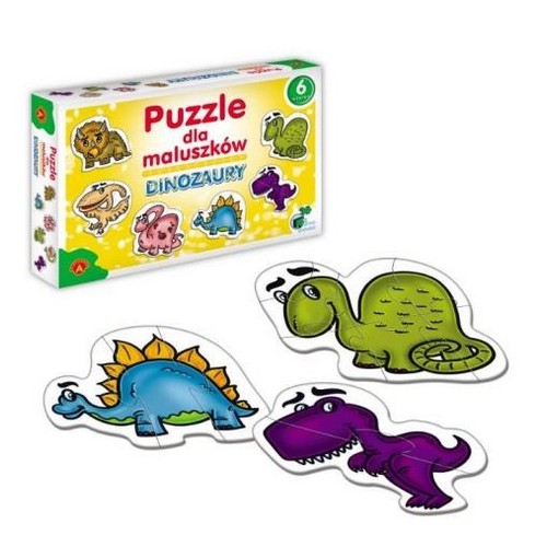Puzzle dla maluszków dinozaury +2 Alexander