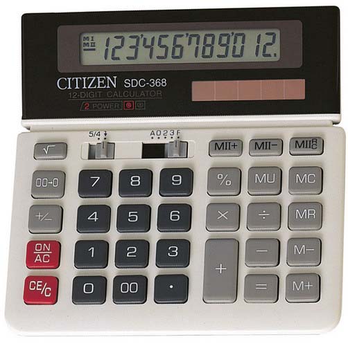 Kalkulator SDC-368 Citizen