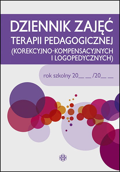 Dziennik zajęć terapii pedagogicznej A4/84str Harmonia
