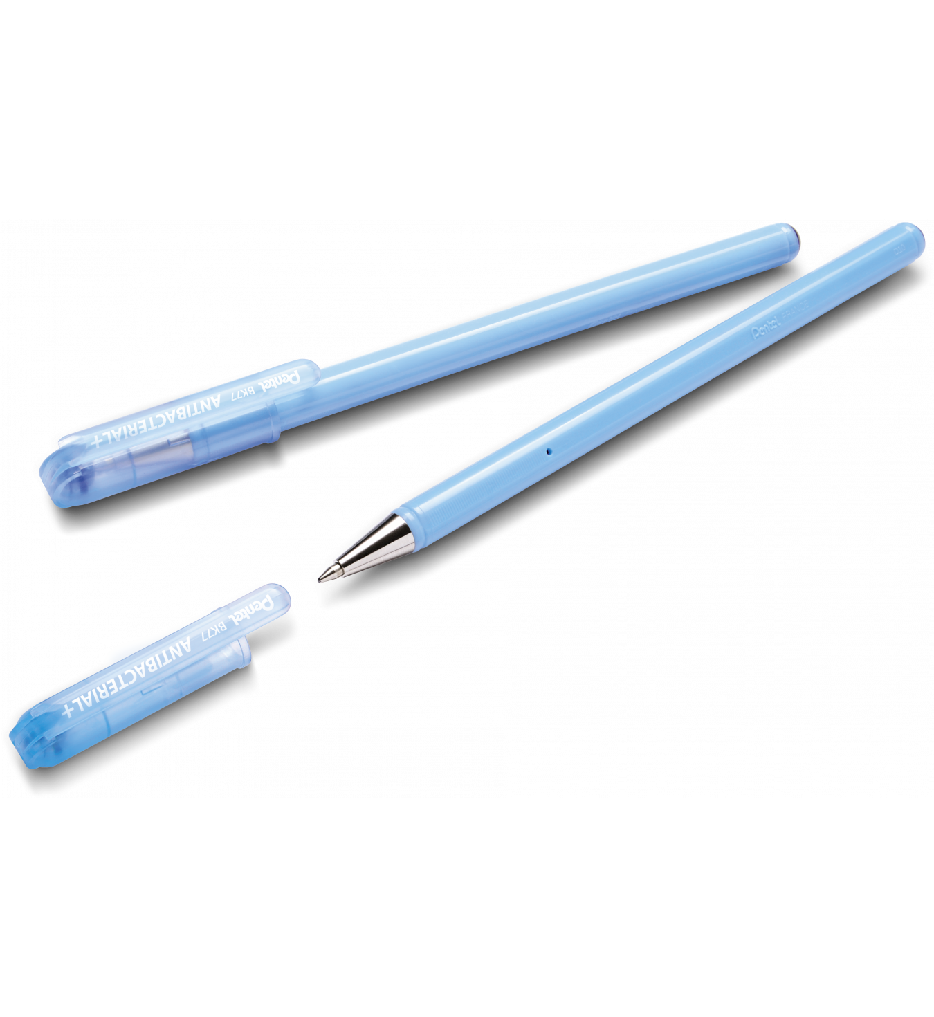  Długopisy antybakteryjne z jonami srebra BK77 Pentel
