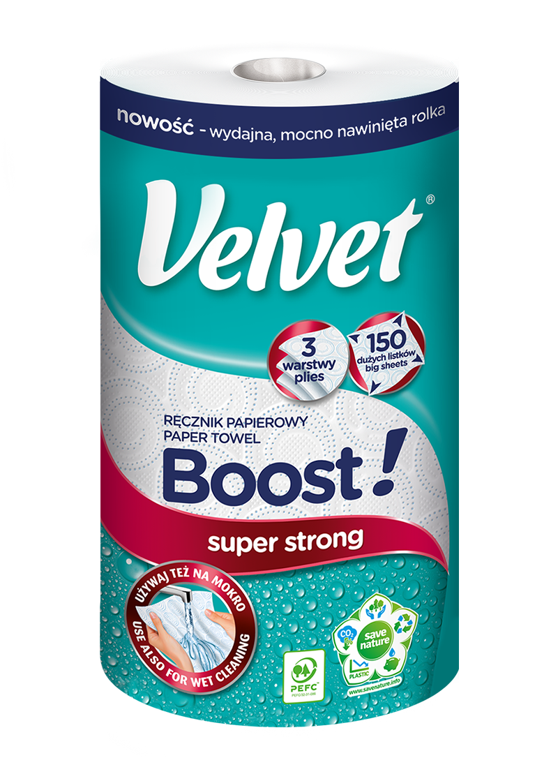 Ręcznik papierowy 3W Boost Velvet