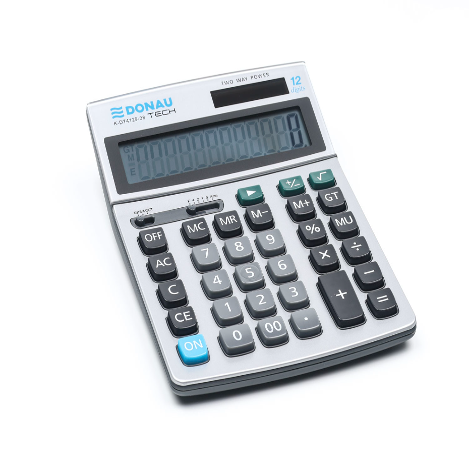 Kalkulator biurowy 12 pozycji K-DT4129-38 Donau