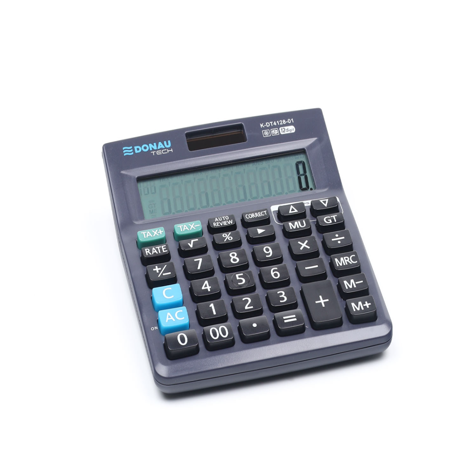 Kalkulator biurowy 12 pozycji K-DT4128-01 Donau