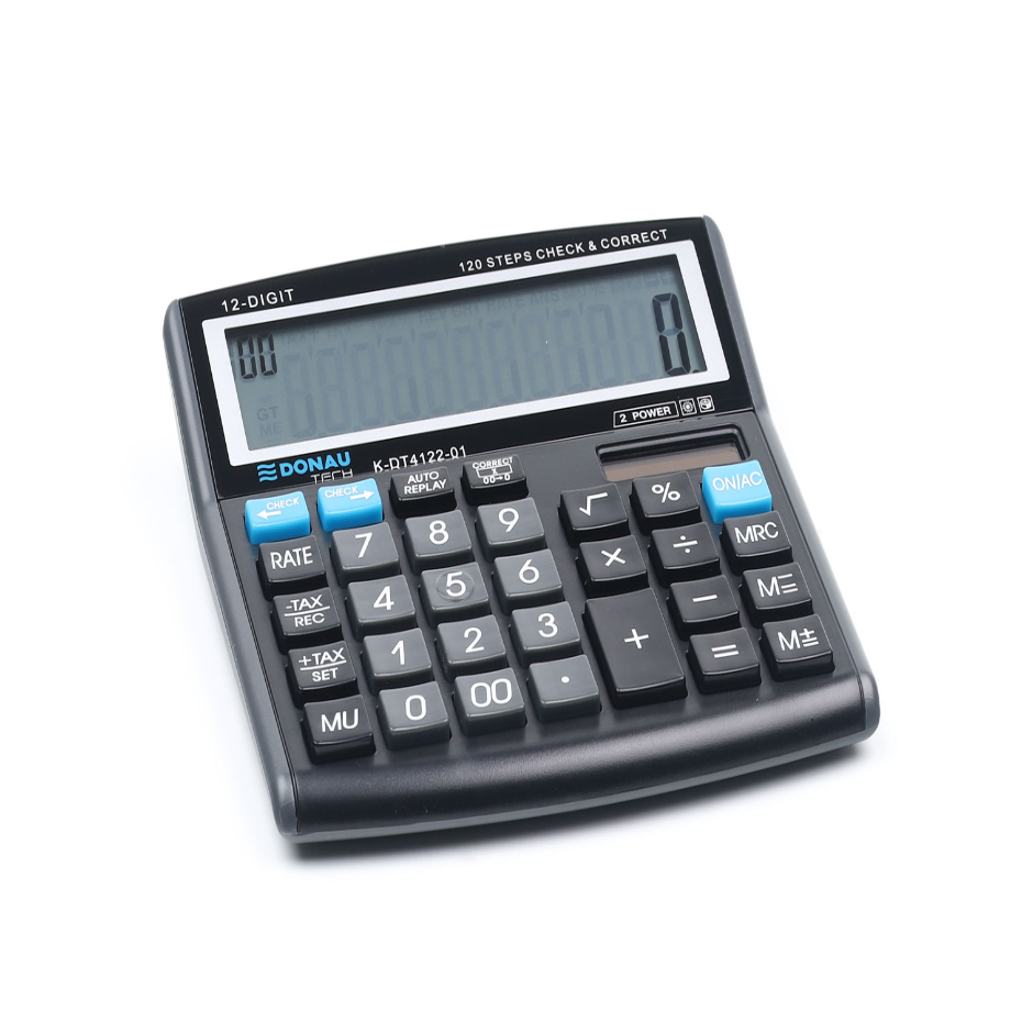 Kalkulator biurowy 12 pozycji K-DT4122-01 Donau