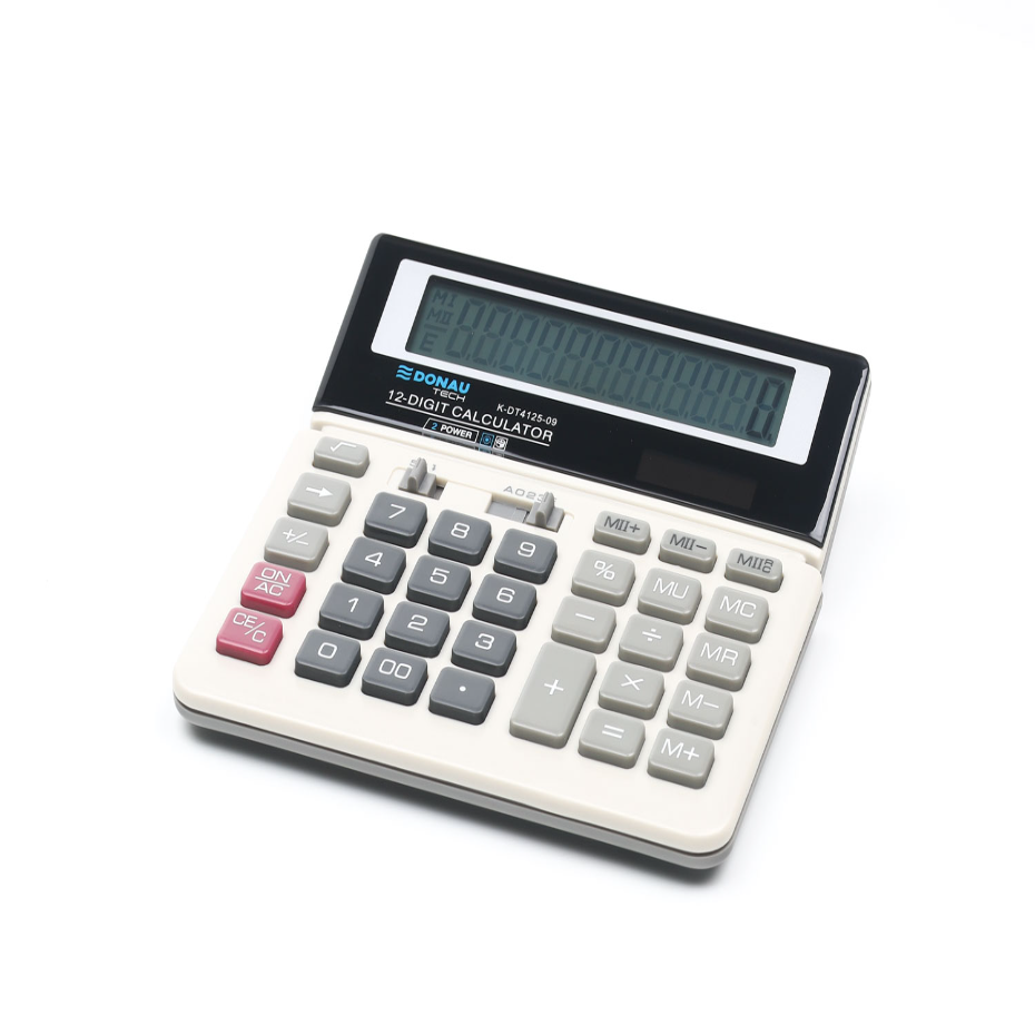 Kalkulator biurowy 12 pozycji K-DT4126-09 Donau