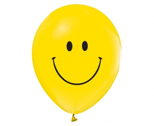 Balony dekoracyjne Uśmiechy 5szt. Godan