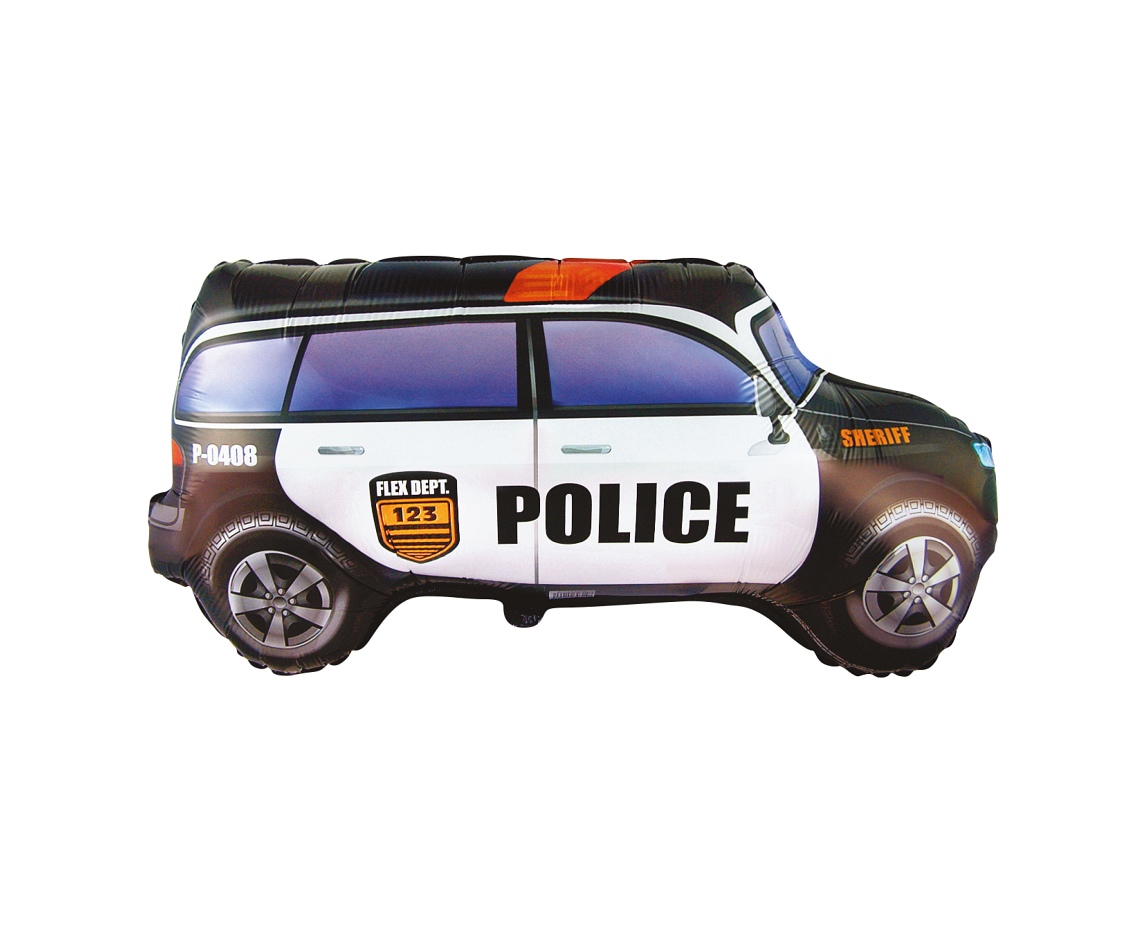 Balon foliowy auto policja Godan 
