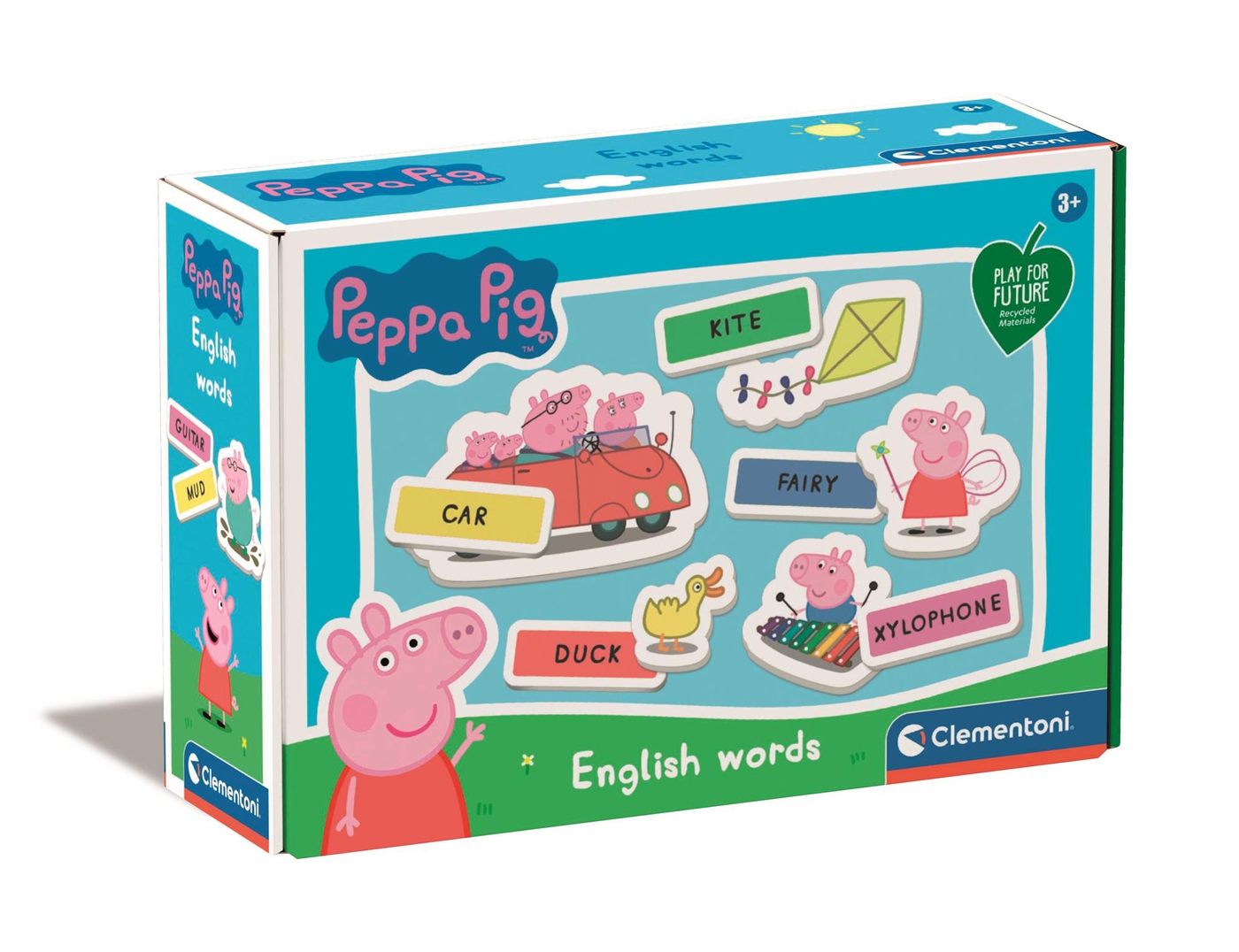 Gra edukacyjna Angielski Świnka Peppa +3 Clementoni