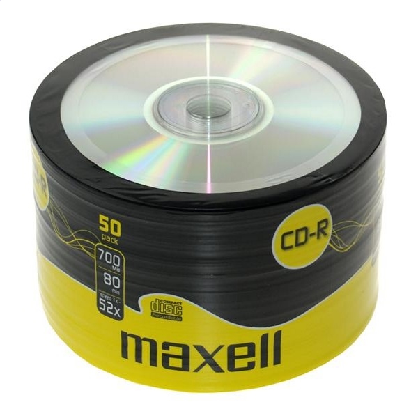 Płyta CD-R 700MB 52X 50szt Maxell