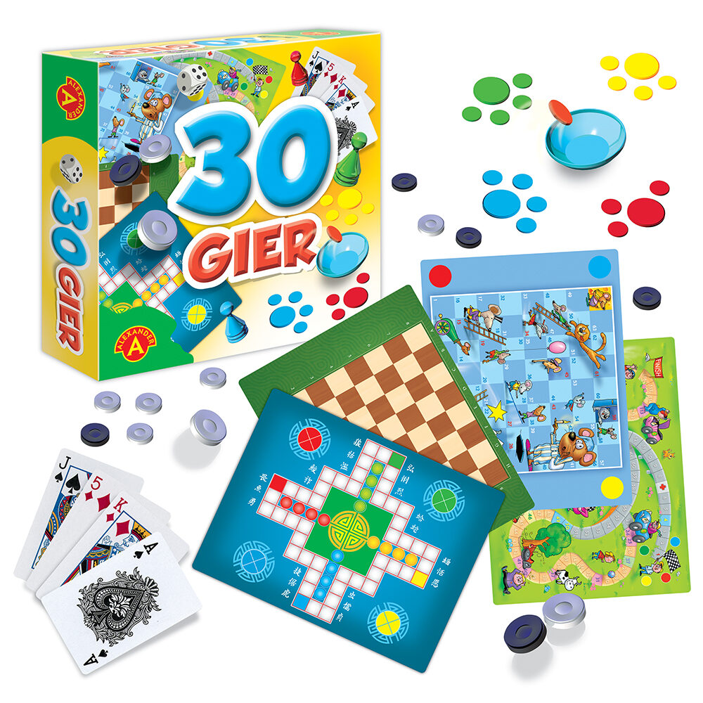 30 gier dla dzieci +5 Alexander