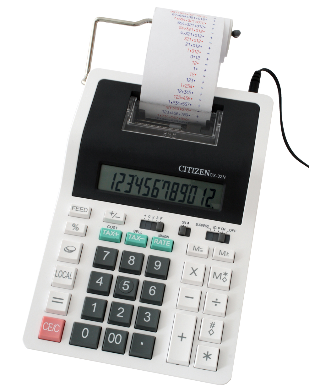 Kalkulator z drukarką CX-32N Citizen