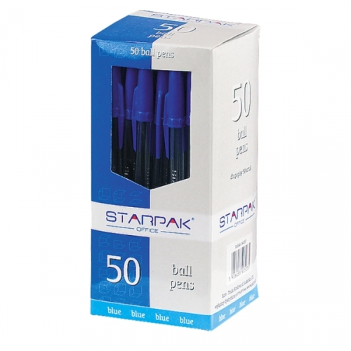 Długopis Cristal Starpak 50szt.  niebieski