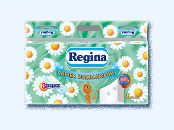 Papier toaletowy rumiankowy 3W 8 szt. Regina