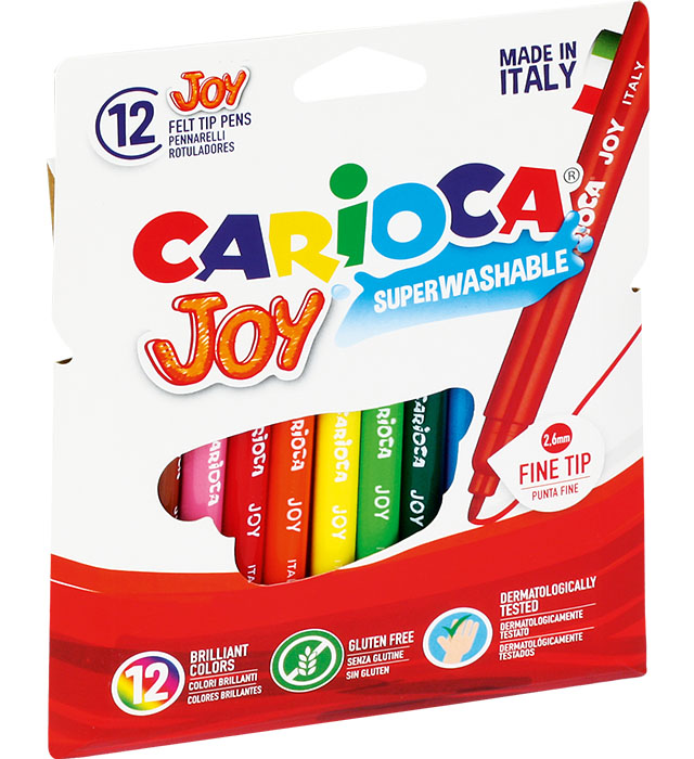 Flamastry 12 kolorów Joy Carioca