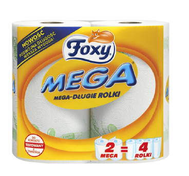 Ręcznik papierowy 2W Mega Foxy