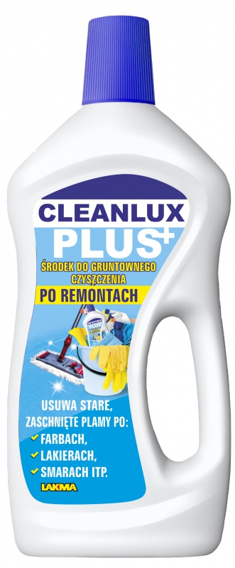 Środek do gruntownego czyszczenia po remontach 750ml Cleanlux Plus