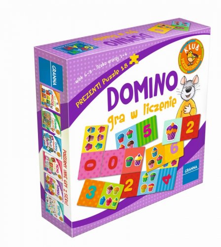 Gra edukacyjna Domino +4 Granna