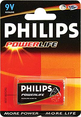 Bateria alkaiczna 6LR61 9V Philips