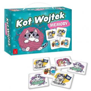 Gra edukacyjna memory kot Wojtek +3 Kangur