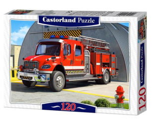 Puzzle 120 elementów straż pożarna +6 Castorland