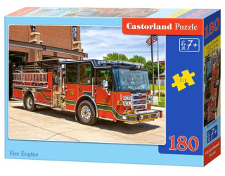 Puzzle 180 elementów straż pożarna +7 Castorland