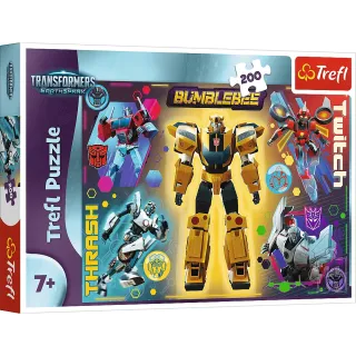 Puzzle 200 elementów Transformers +7 Trefl