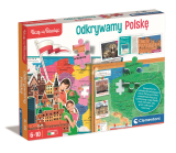  Gra edukacyjna uczę się bawiąc odkrywamy Polskę +6 Clementoni