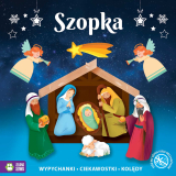 Świąteczne wypychanki szopka 29x29cm/24str Zielona Sowa