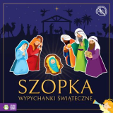 Świąteczne wypychanki szopka 29x29cm/24str Zielona Sowa