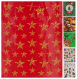 Torebka ozdobna świąteczna 26x33cm Canpol