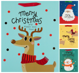 Torebka ozdobna świąteczna 30x42cm 12szt Beniamin