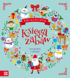 Świąteczna księga zabaw 21x25cm/80str Zielona Sowa