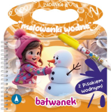 Zadanka i malowanki wodne Bałwanek A5/8str Skrzat