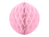 Kula bibułowa różowa 10cm Partydeco