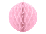 Kula bibułowa różowa 40cm Partydeco