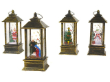 Lampion świąteczny LED 13cm Adar