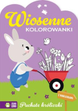 Wiosenne kolorowanki puchate króliczki B5/16str Zielona Sowa