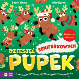 Dziesięć reniferkowych pupek 25x25cm/32str Zielona Sowa