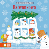 Zimowe rymowanki Bałwankowo 16x16cm/10str Zielona Sowa