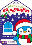 Mroźne kolorowanki pingwinek B5/24str Zielona Sowa