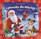 Lądowisko dla Mikołaja i wigilijne orzeszki 20x20cm/12str Skrzat