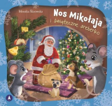 Nos Mikołaja i świąteczne sreberko 20x20cm/12str Skrzat
