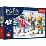Puzzle 30 elementów świąteczny czas Treflików +3 Trefl