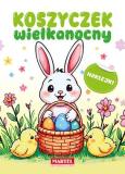 Kolorowanka koszyczek wielkanocny + naklejki A4/16str Martel