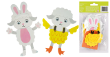 Zestaw kreatywny piankowy owieczka wielkanocna Arpex