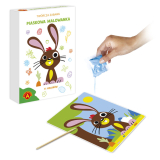 Piaskowe obrazki wielkanocny zajączek Alexander