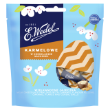 Czekoladowe jajka karmelowe 104g Wedel